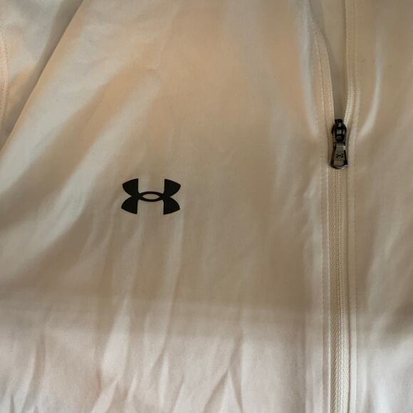 California Golden Bears Shirt Womens XL White Locker Half Zip Under Armour Cal - Picture 8 of 13